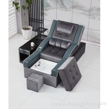 Popular Beauty Nail Salon Furniture No Plumbing Luxury Pink Relax Foot Spa Massage Pedicure Chair